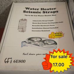 Water Heater Straps