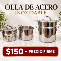 Ollita de 6qt con vaporerita