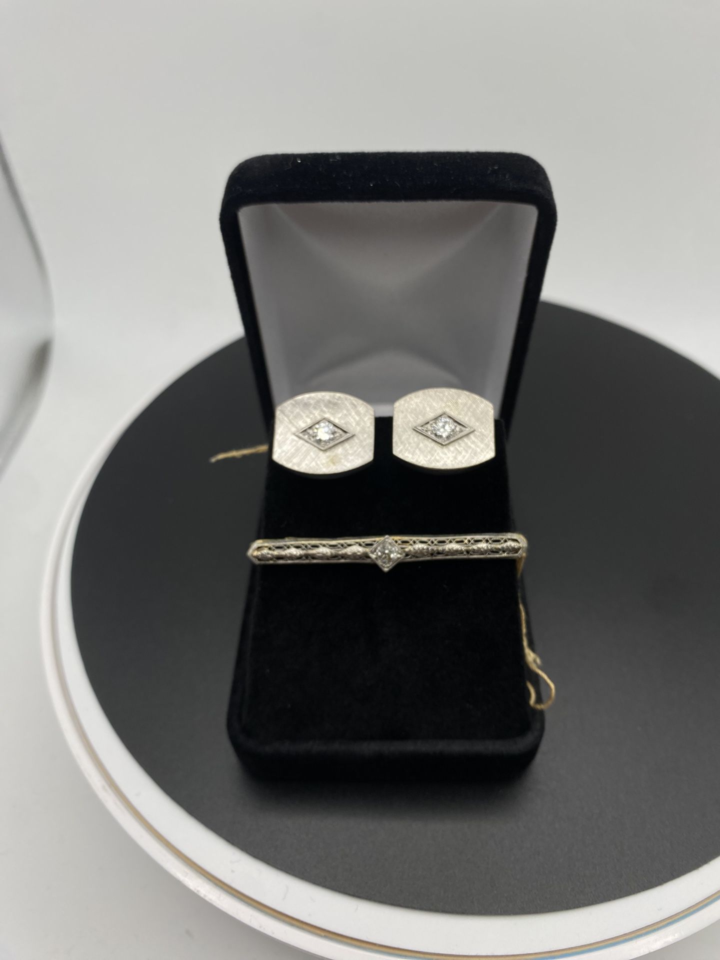 Cuff Links & Tie Pin