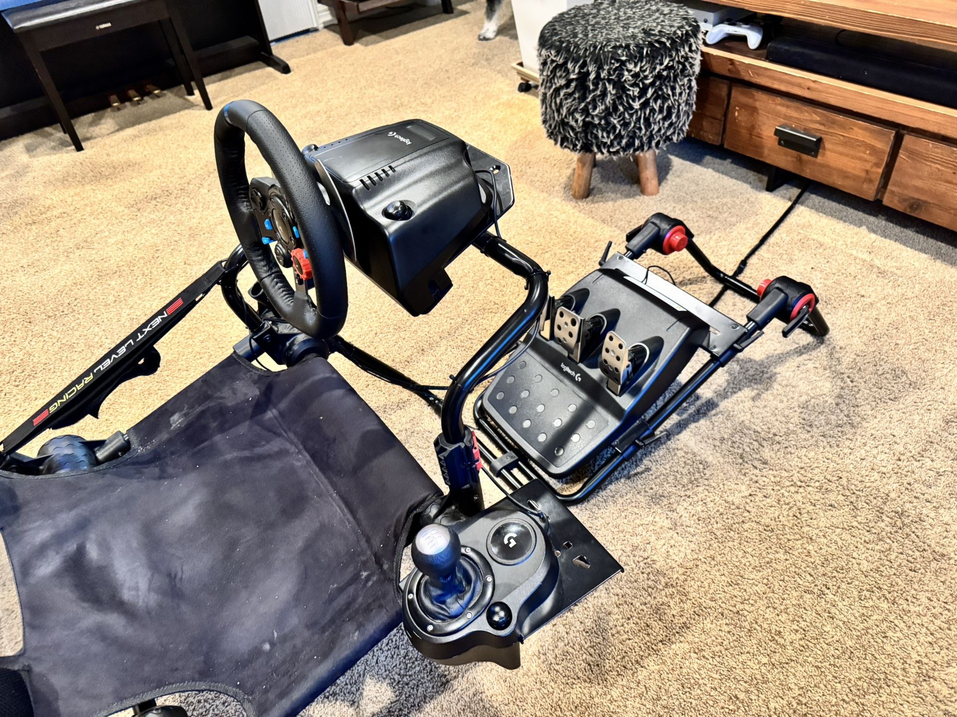 Logitech G29 - Driving Force Racing Wheels with Pedals and Shifter for PS5, PS4,