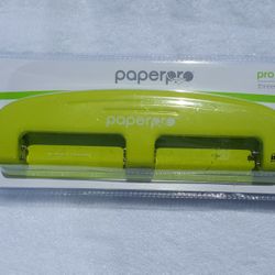 NEW Lime Green 3-Hole Punch