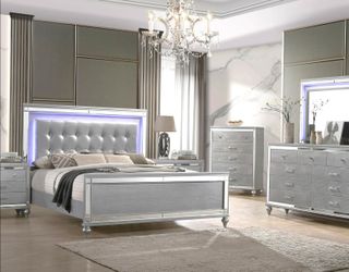 Valentino Designer King 7pc Bedroom