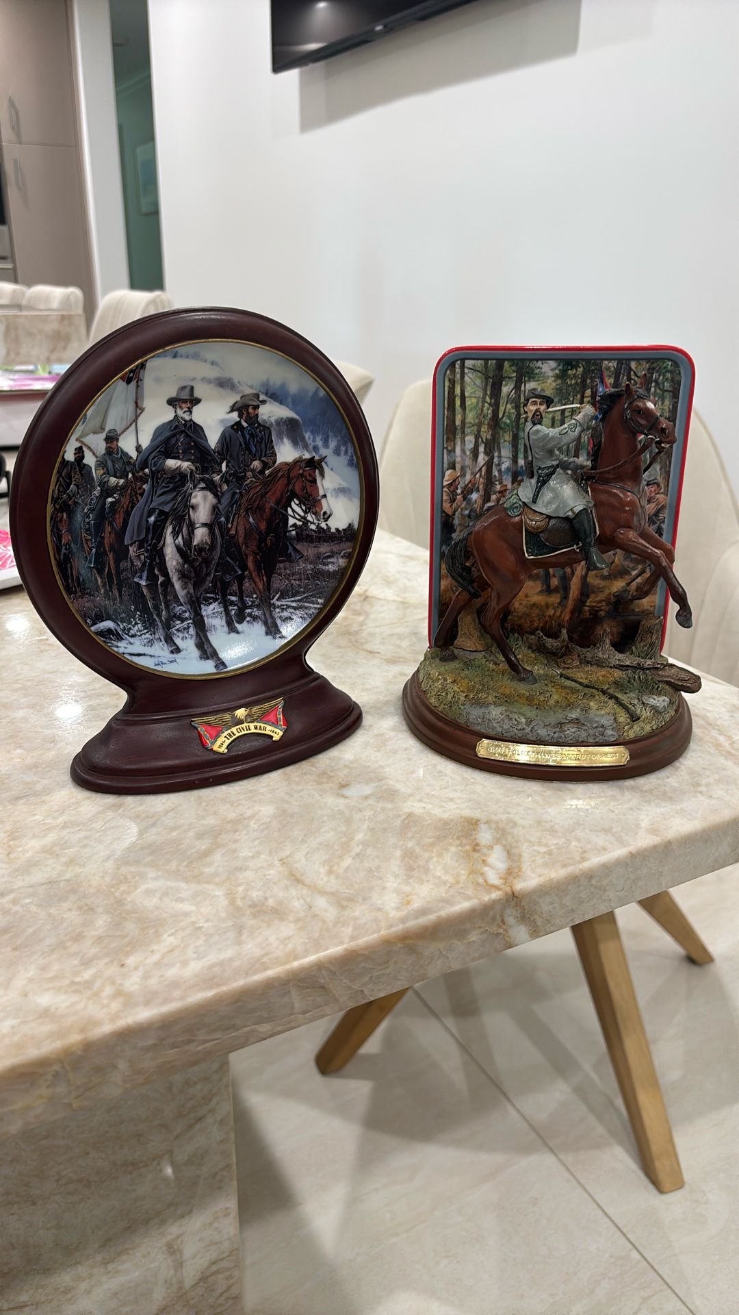Two Civil War Plates