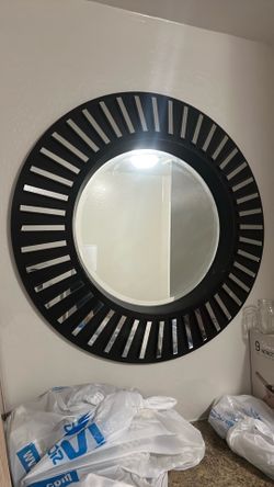 black circle mirror