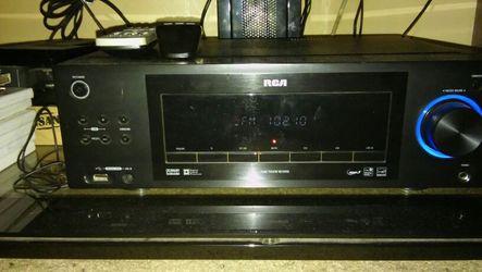 RCA STEREO SURROUND SYSTEM WITH USB PORT N PHONE HOOK UP