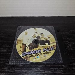 SPANISH F.L.Y-CRIMES OF AGONY.2004 SILENT GIANT RECORDS CD-USED. Disc Only.