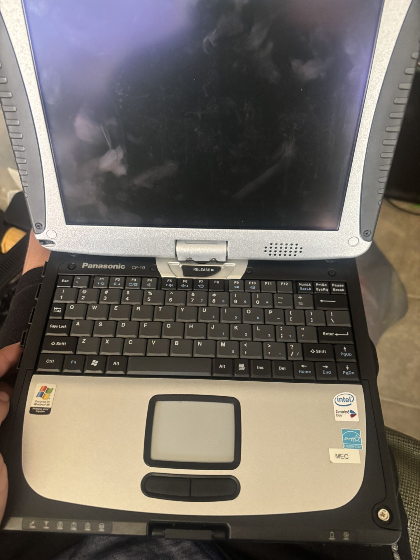 Panasonic Toughbook CF-19 Rugged Laptop tablet 2gb 160gb MK1 WinXP Non Touch