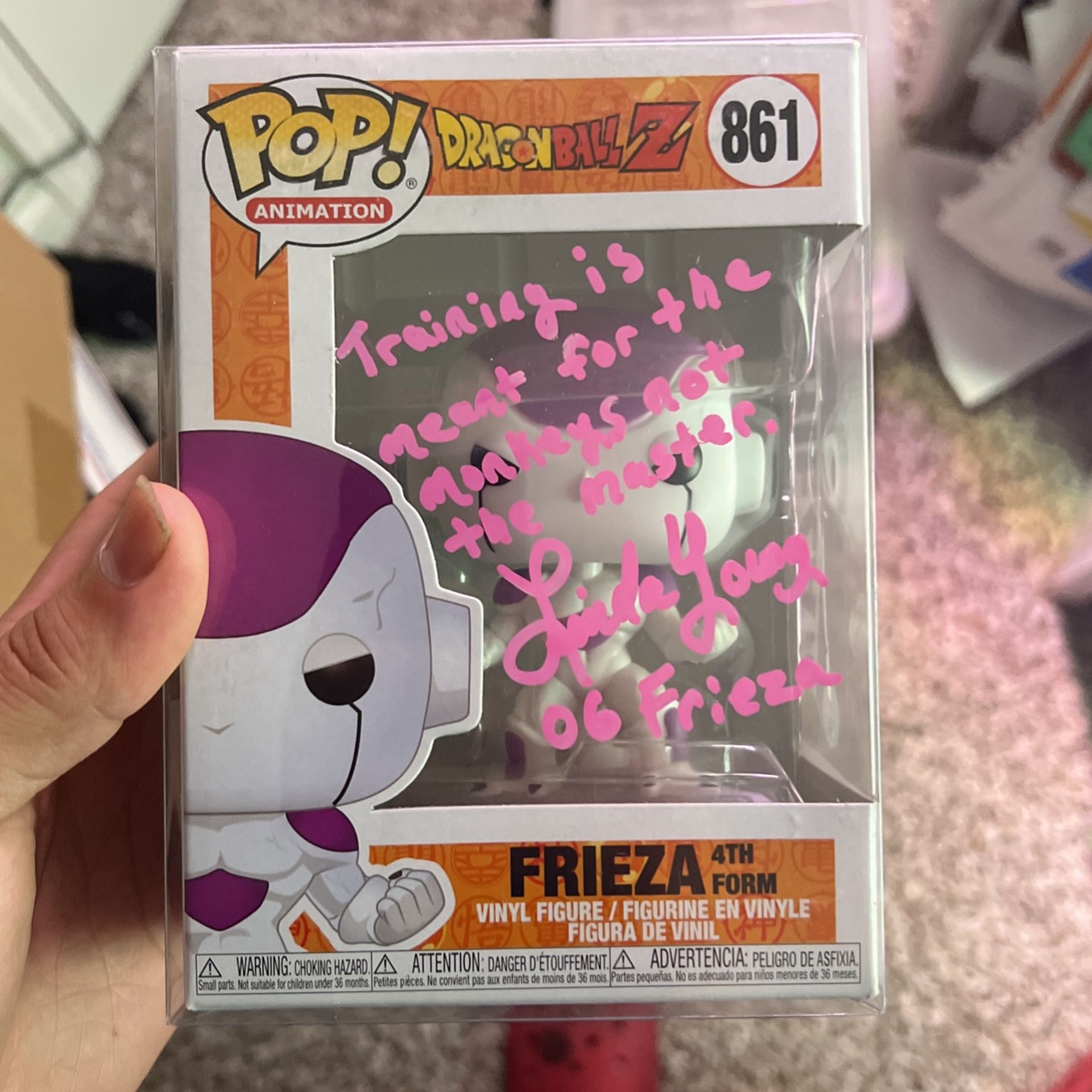 Signed Frieza