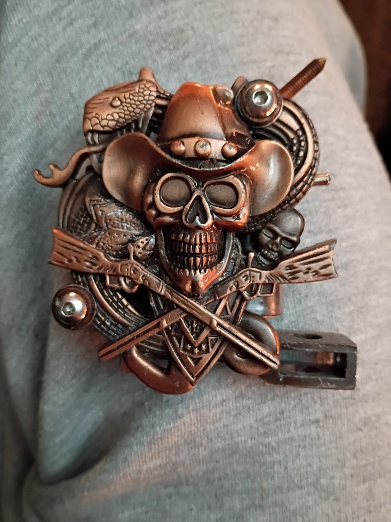 Cowboy Wild West Theme Tattoo Coil