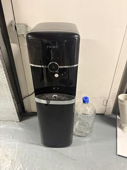 Primo Water Dispenser + Glass Water Jug (with holders)