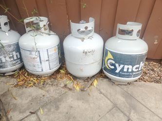 Propane tanks (empty)