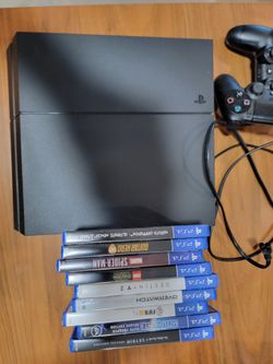 Playstation 4 with games