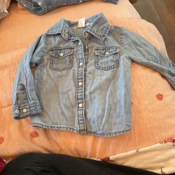 Button Down 18 Month Toddler