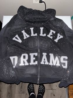 Valley Dreams Rhinestone Zip-Up Hoodie