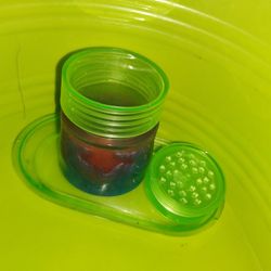 Epoxy Jar Grinder And Tray + Ashtray 