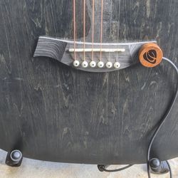 Steel String Guitar With Acoustic Pickup