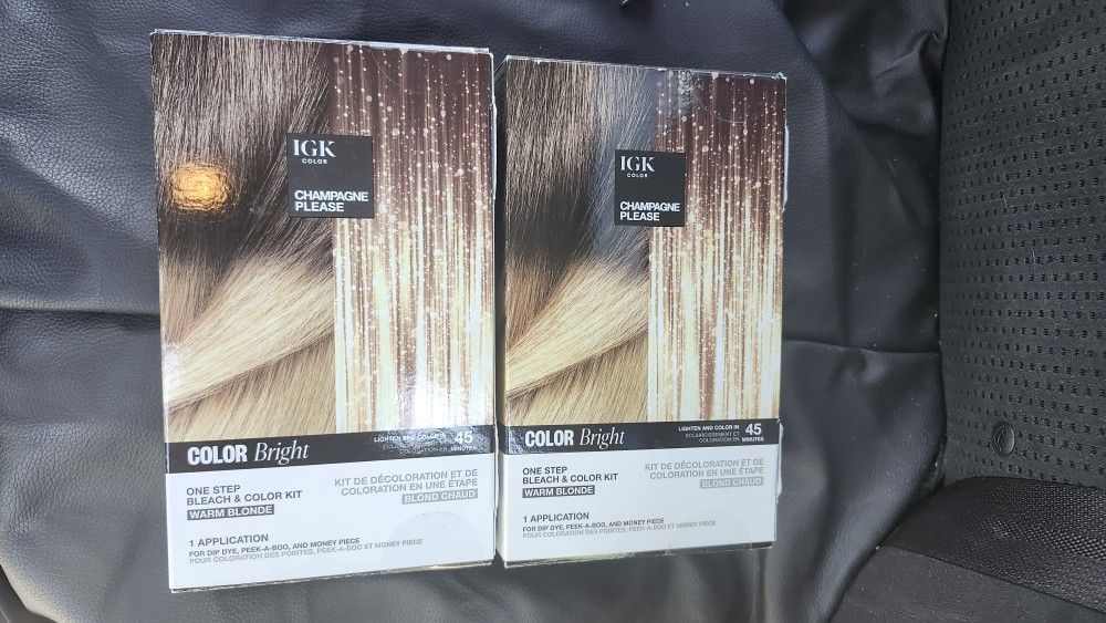 Warm Blonde Bleach & Color Kit