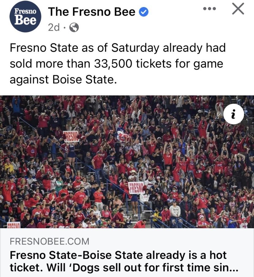 Fresno State Football Tickets 2