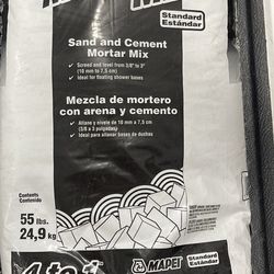 Sand And Mortar Mix