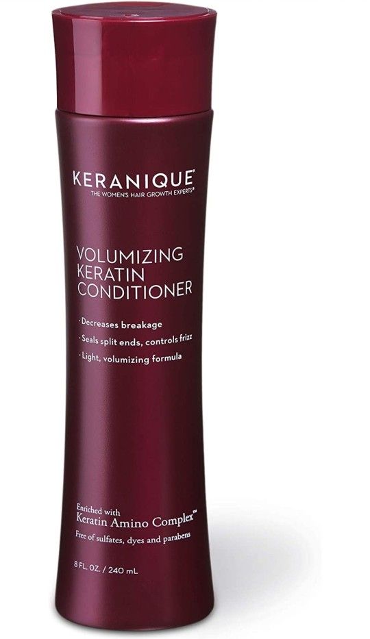 Keranique Volumizing Keratin Conditioner for Thinning Hair 8 fl oz