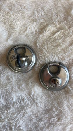 Two Stainless Steel Hardened Locks