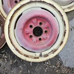 1949 To 1952 Chevy Clip Rims Original 