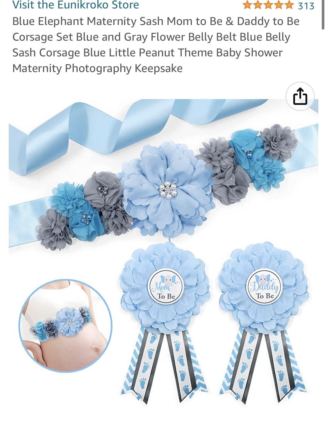 Elephant Baby Shower Decor