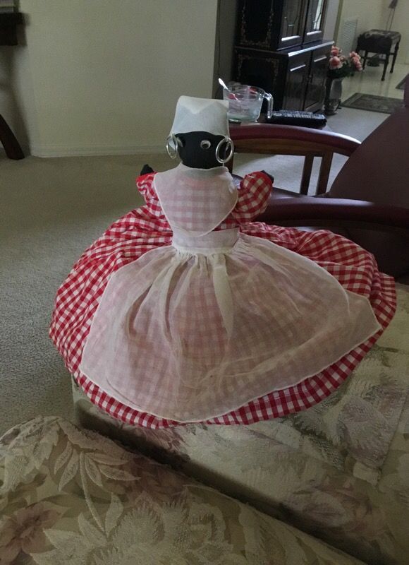 Toaster cover,Aunt Jemima!