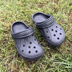 Kids Black Crocs