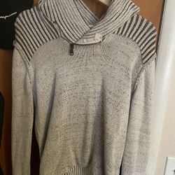 Guess Sweater Asymmetrical zip