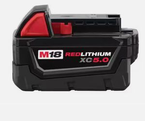 Milwaulkie M18 5.0 battery