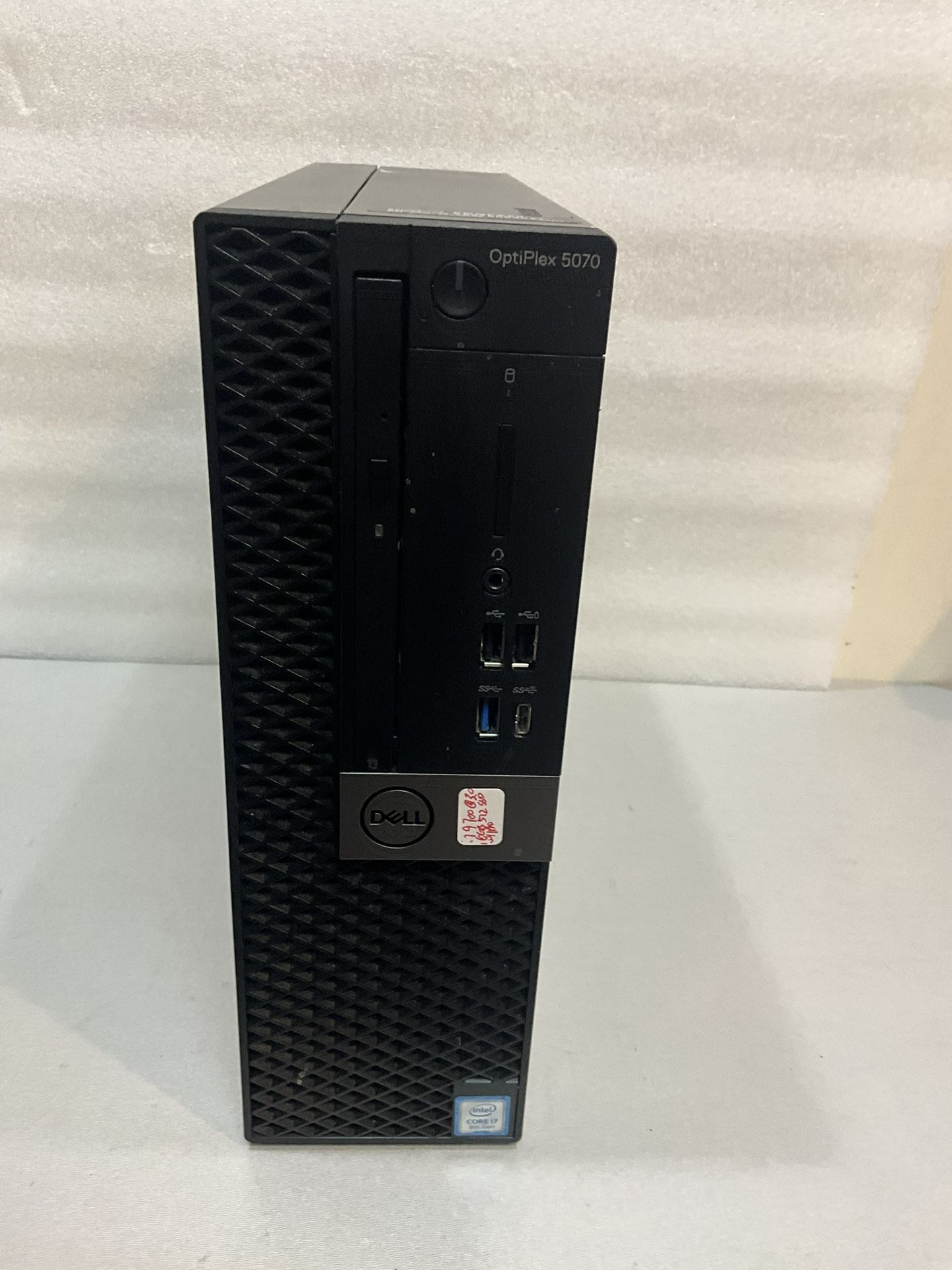 Dell OptiPlex 5070 SFF Intel i7-9700 3.00GHz 16GB 512GB SSD Win 11 Pro No WIFI