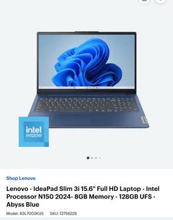 Lenovo laptop
