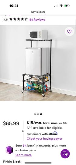 College Dorm Fridge Organizer