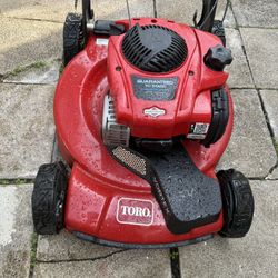 Lawn Mower Toro Recycler One Pull Start Very Good Condition Front Wheel Drive Self Propelled Work Perfect 