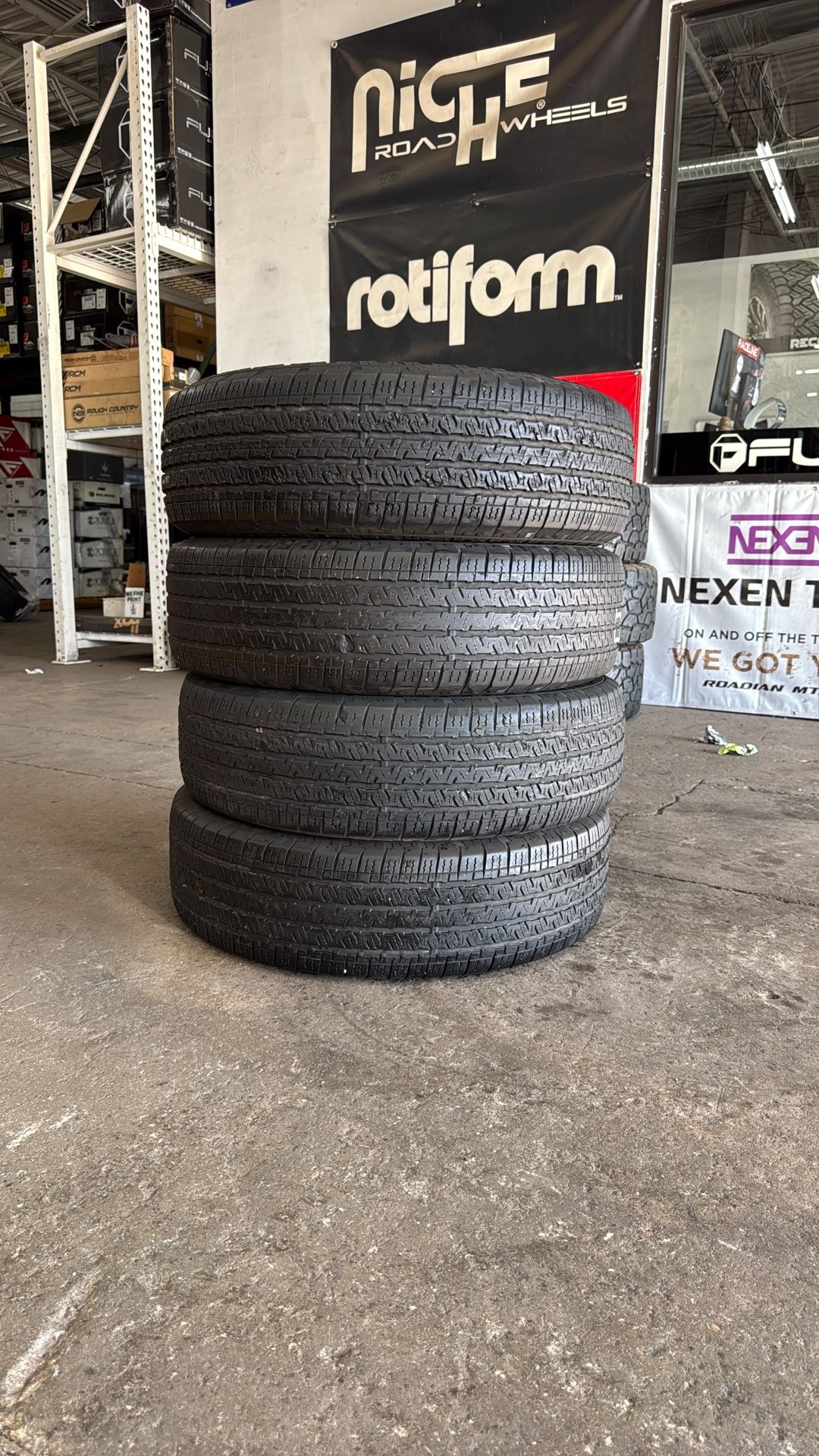 245/75R17 Nexen Roadian HTX2 Tires ( Used Set)