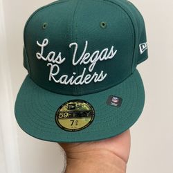 New Era Fitted Las Vegas Raiders 7 3/8 Hat