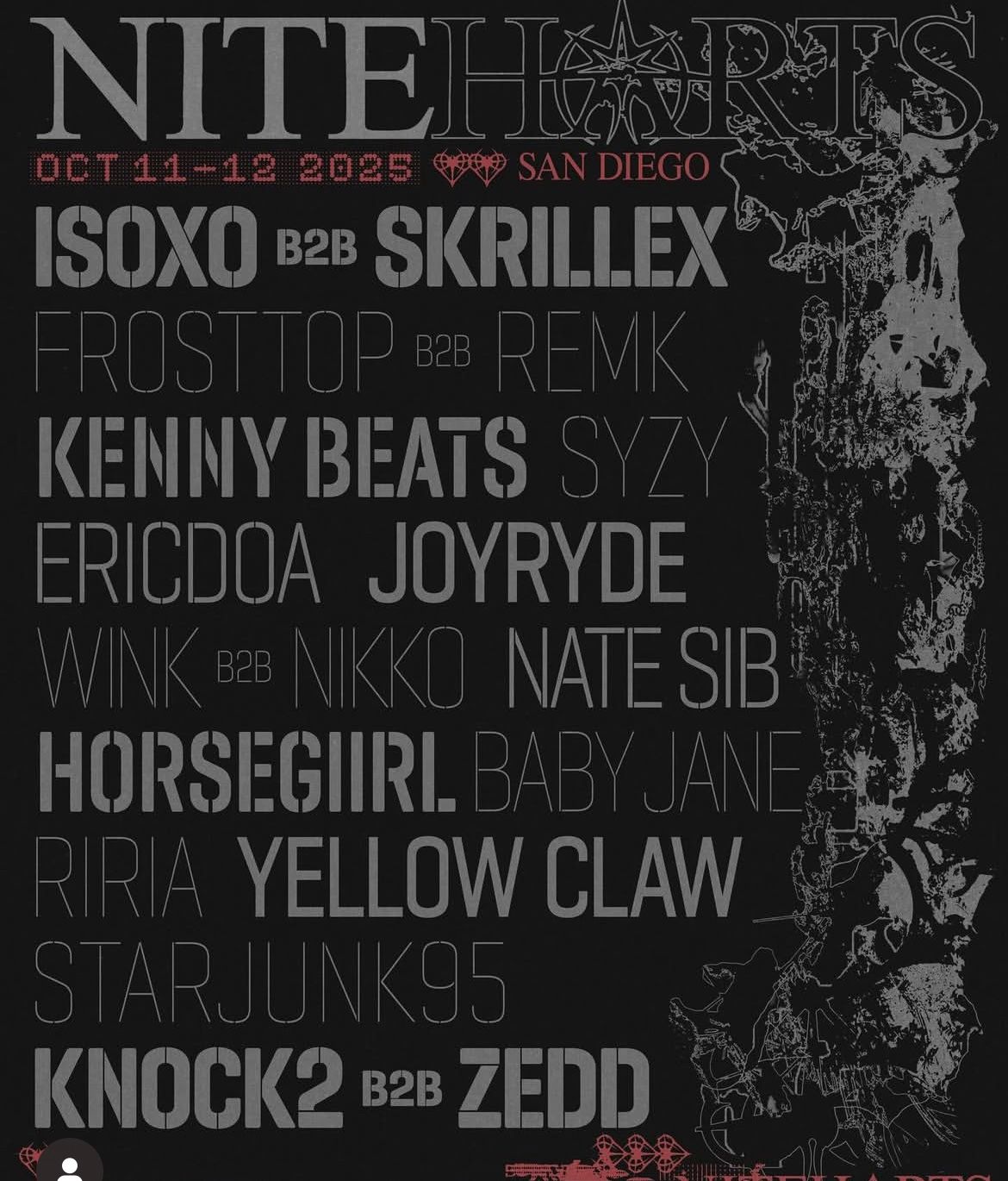 Niteharts 2-Day vip