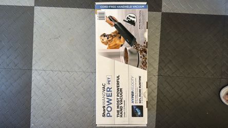 Shark WANDVAC Power Pet hand vacuum