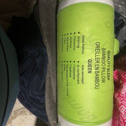 Bamboo Queen Pillow Microfiber