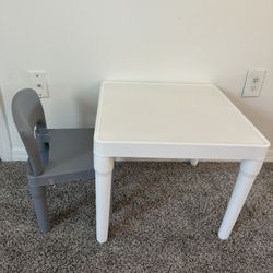 Kid Table And one Chair 