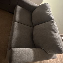 Couch Set, Grey 
