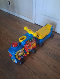 Kids ,children's, alphabet train ride on