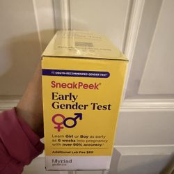 New Sneak Peek Gender Test