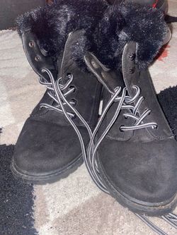 Rock & Candy Black Lace-Up Boots 🖤✨