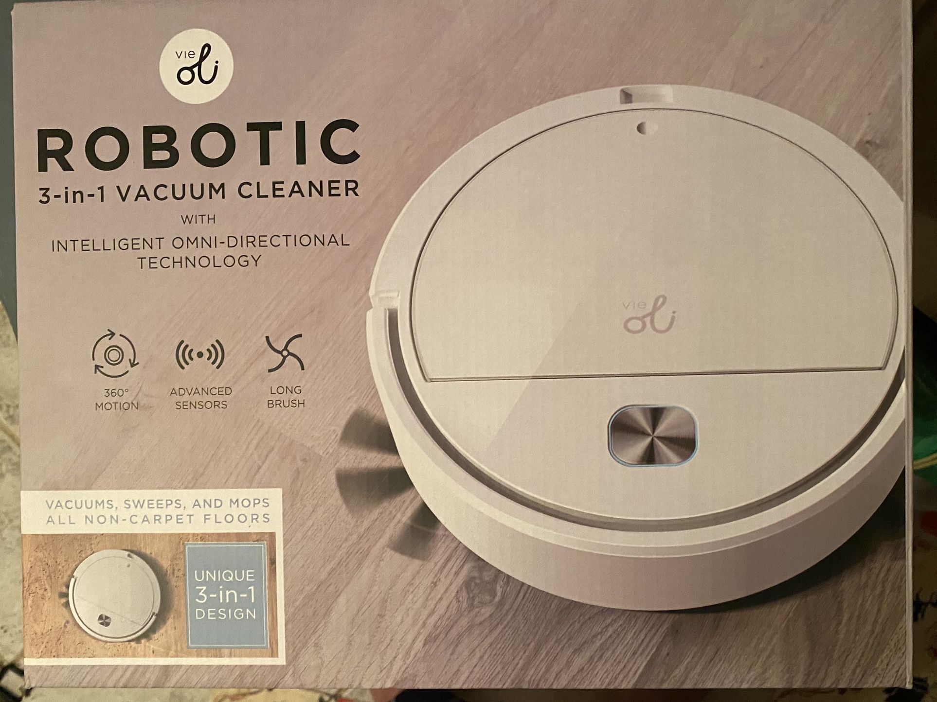 1 DAY ONLY-3-1 ROBOTIC VAUUM