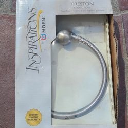   Moen  Towel ring. 