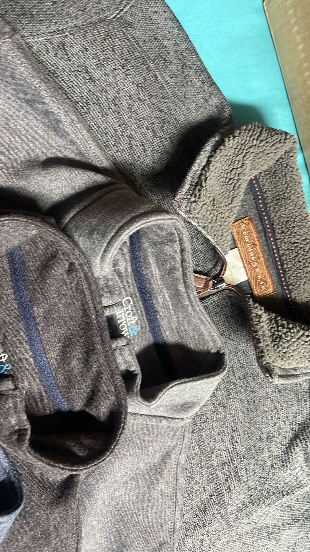 Men’s light sweater 1/4 collar