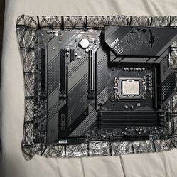 Msi mother board with intel core i5 12600k