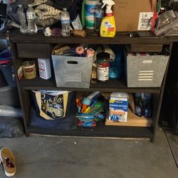 Bar top with two bar stools